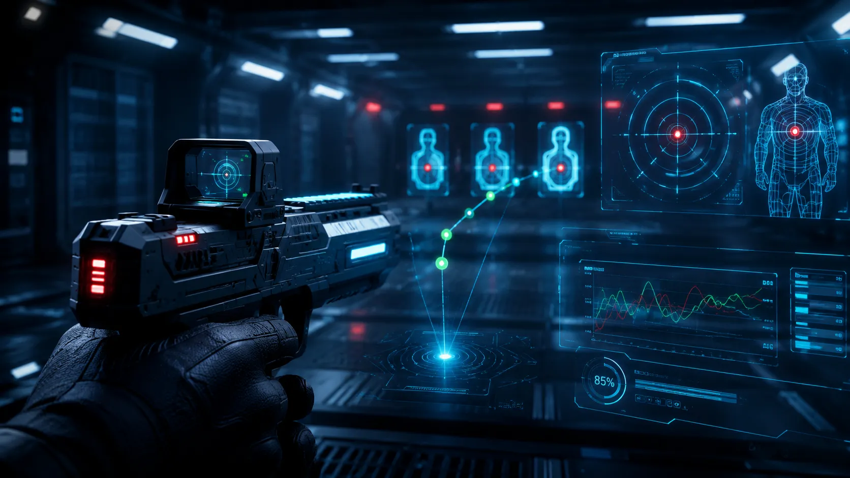 Laser gun compatible