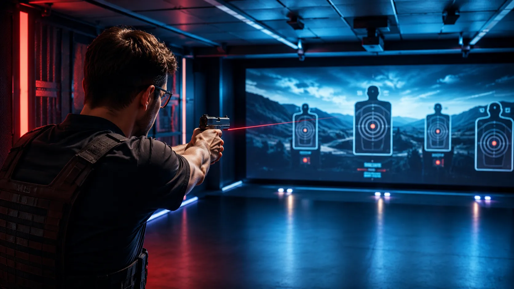 Target Tech prépare son simulateur de tir laser professionnel